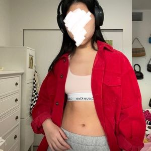 ❤️Red zara oversized jacket❤️